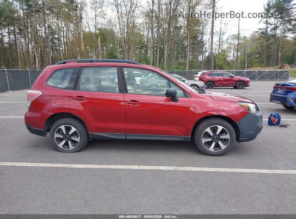 JF2SJABCXHH516738 2017 SUBARU FORESTER 2.5 Красный Вид задней части салона