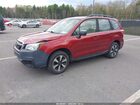 2017 Subaru Forester 2.5i Красный vin: JF2SJABCXHH516738