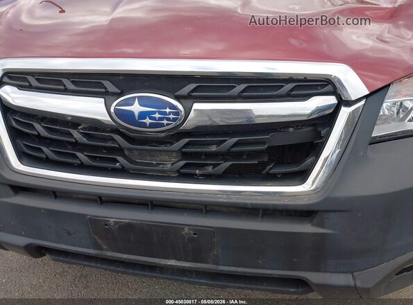 JF2SJABCXHH516738 2017 SUBARU FORESTER 2.5 Красный 