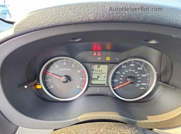 JF2SJABCXJH423286 2018 SUBARU FORESTER Серебряный Вид щитка приборов