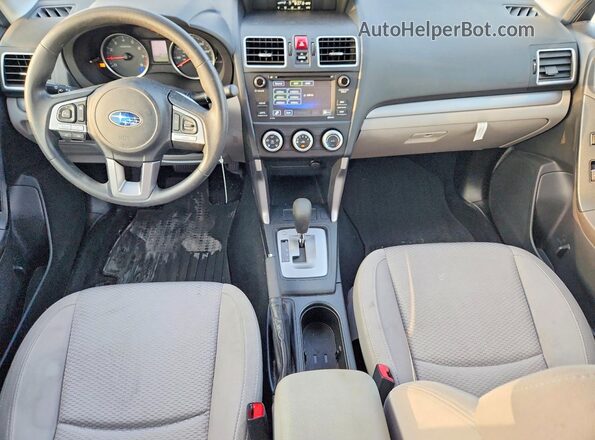 JF2SJABCXJH423286 2018 SUBARU FORESTER Серебряный Вид панели приборов