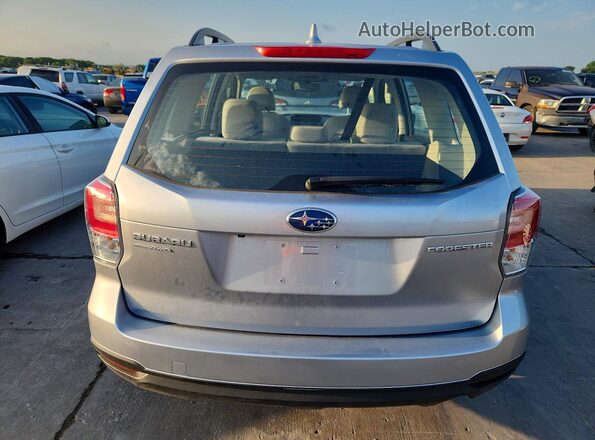 JF2SJABCXJH423286 2018 SUBARU FORESTER Серебряный Вид сзади
