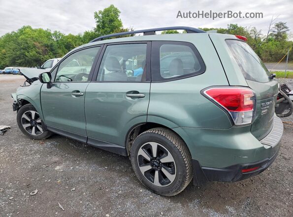 JF2SJABCXJH469457 2018 SUBARU FORESTER Зеленый Задняя левая четверть
