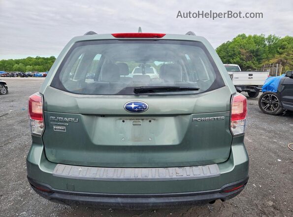 JF2SJABCXJH469457 2018 SUBARU FORESTER Зеленый Вид сзади