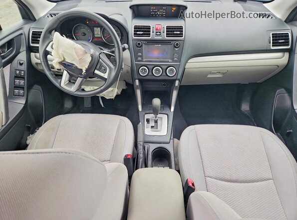 JF2SJABCXJH469457 2018 SUBARU FORESTER Зеленый Вид панели приборов