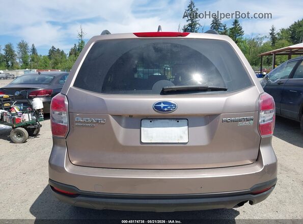 JF2SJADC0GG546090 2016 SUBARU FORESTER Желто-коричневый 
