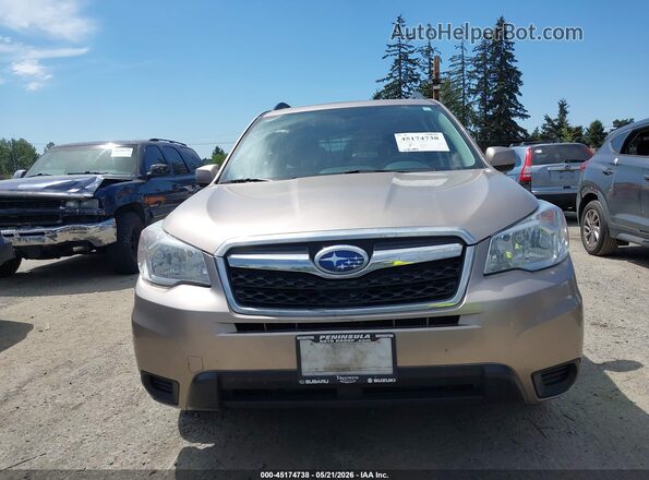 JF2SJADC0GG546090 2016 SUBARU FORESTER Желто-коричневый Вид щитка приборов