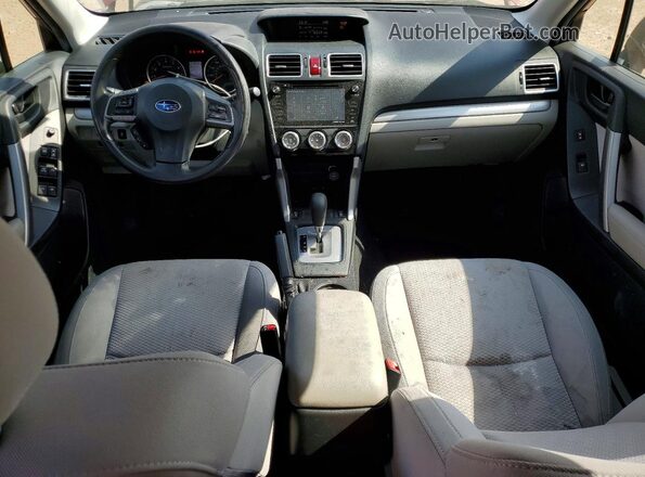 JF2SJADC2GH457776 2016 SUBARU FORESTER Красный Вид панели приборов