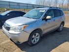2016 Subaru Forester 2.5i Premium Серебряный vin: JF2SJADC2GH507026