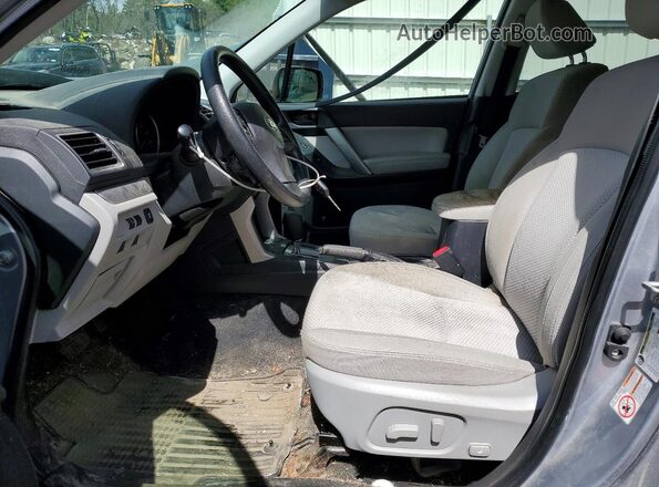 JF2SJADC2GH515627 2016 SUBARU FORESTER Silver Vista interior delantera