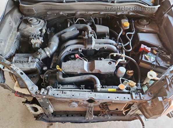 JF2SJADC2HH466995 2017 SUBARU FORESTER Угольный Вид подкапотного пространства