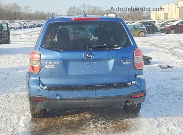JF2SJADC3GH406349 2016 SUBARU FORESTER Синий Вид сзади