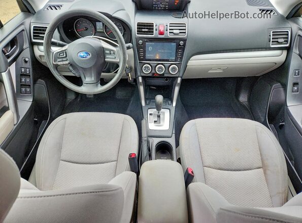 JF2SJADC3GH417643 2016 SUBARU FORESTER Teal Առջևի վահանակի տեսք