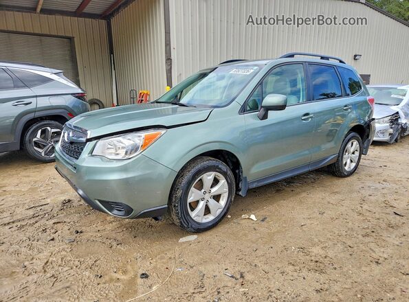 JF2SJADC3GH417643 2016 SUBARU FORESTER Teal Առջևի ձախ երեք քառորդ տեսարան