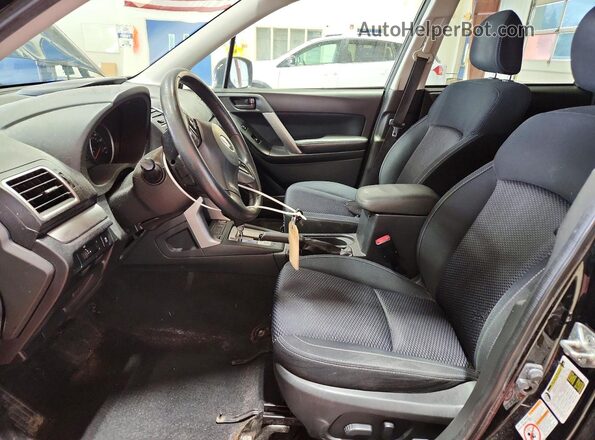 JF2SJADC4GH463126 2016 SUBARU FORESTER Угольный Вид салона спереди