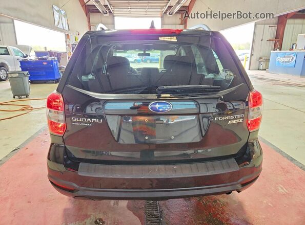 JF2SJADC4GH463126 2016 SUBARU FORESTER Угольный Вид сзади