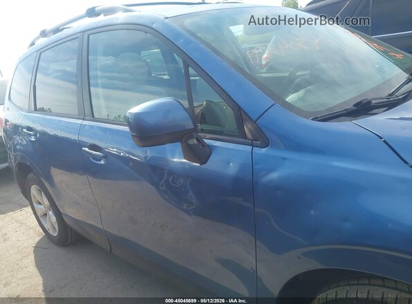 JF2SJADC4GH475342 2016 SUBARU FORESTER 2.5 Синий Вид задней части салона