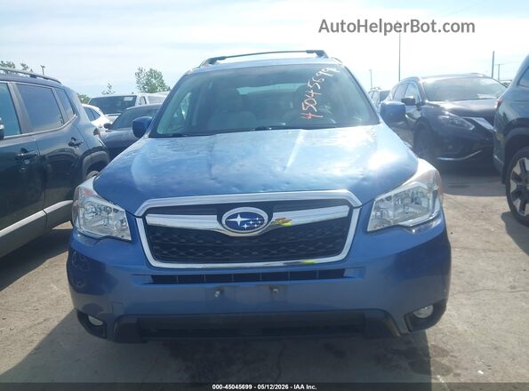JF2SJADC4GH475342 2016 SUBARU FORESTER 2.5 Синий Вид щитка приборов