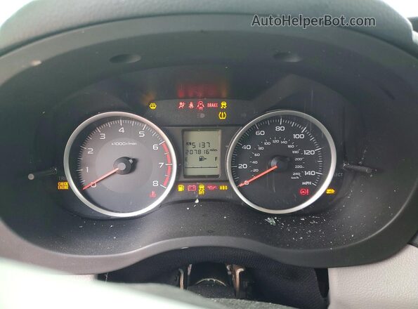 JF2SJADC4GH518075 2016 SUBARU FORESTER Серый Вид щитка приборов