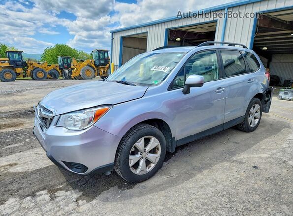 JF2SJADC6GH511144 2016 SUBARU FORESTER Silver წინა მარცხენა ხედი სამი მეოთხედიდან