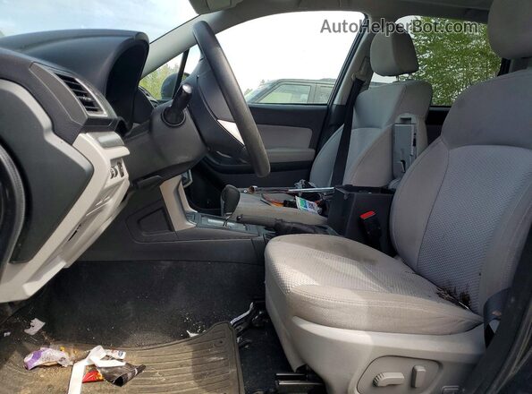 JF2SJADC6GH515582 2016 SUBARU FORESTER Серый Вид салона спереди