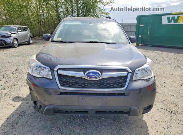 JF2SJADC6GH515582 2016 SUBARU FORESTER Серый Вид спереди