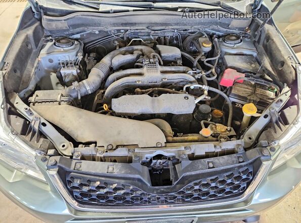 JF2SJADC6GH518286 2016 SUBARU FORESTER Gray Vista del compartimento del motor