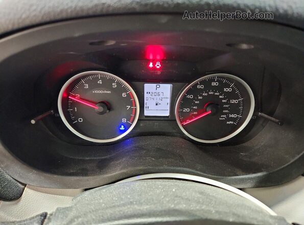 JF2SJADC6GH518286 2016 SUBARU FORESTER Gray Vista del cuadro de instrumentos