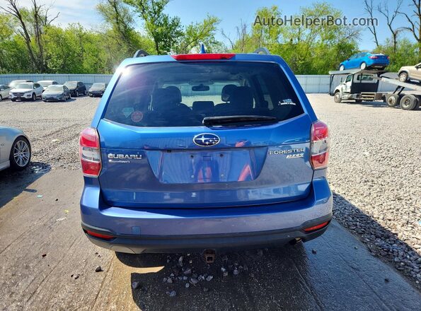 JF2SJADC7GH412865 2016 SUBARU FORESTER Blue Widok z tyłu