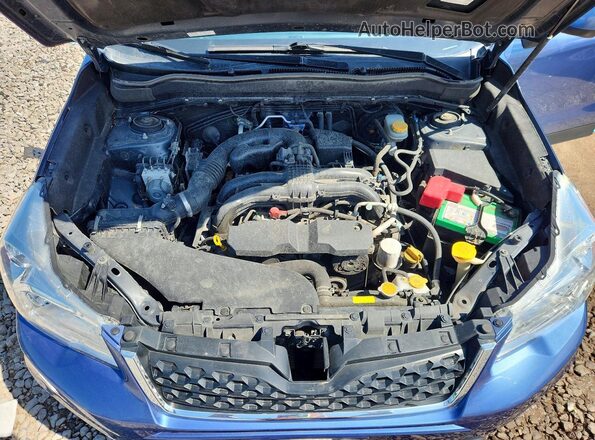 JF2SJADC7GH412865 2016 SUBARU FORESTER Blue Widok komory silnika