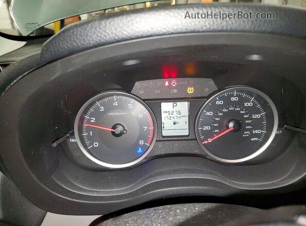 JF2SJADC7GH461726 2016 SUBARU FORESTER Gray Vista del cuadro de instrumentos
