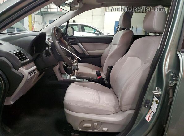 JF2SJADC7GH461726 2016 SUBARU FORESTER Gray Vista interior delantera