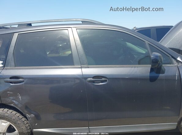 JF2SJADC7GH484746 2016 SUBARU FORESTER Black Вид задньої частини салону
