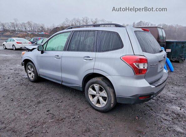 JF2SJADC8GH403026 2016 SUBARU FORESTER Серебряный Задняя левая четверть
