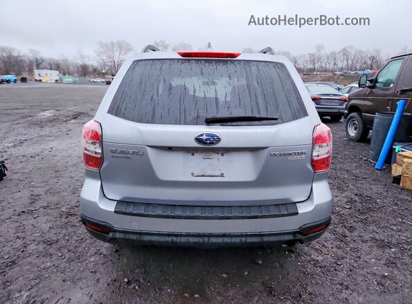 JF2SJADC8GH403026 2016 SUBARU FORESTER Серебряный Вид сзади