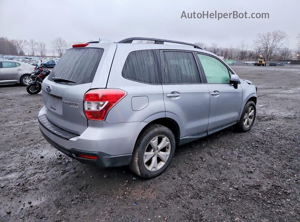 JF2SJADC8GH403026 2016 SUBARU FORESTER Серебряный Задняя правая четверть