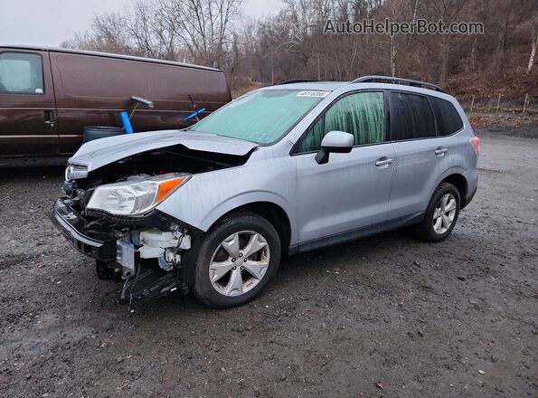 JF2SJADC8GH403026 2016 SUBARU FORESTER Серебряный Передняя левая четверть