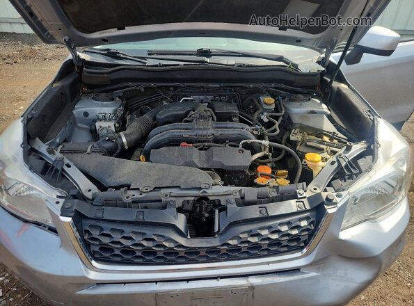 JF2SJADC8GH479300 2016 SUBARU FORESTER Серебряный Вид задней части салона