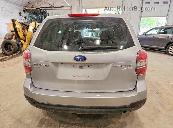 JF2SJADC8GH502638 2016 SUBARU FORESTER Серебряный Вид сзади
