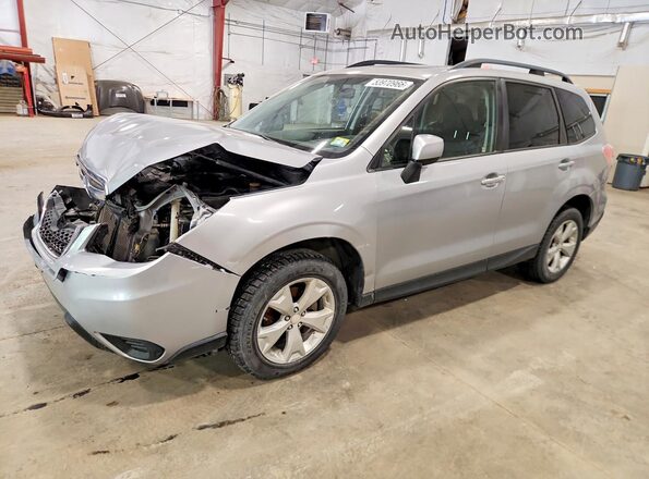 JF2SJADC8GH502638 2016 SUBARU FORESTER Серебряный Передняя левая четверть
