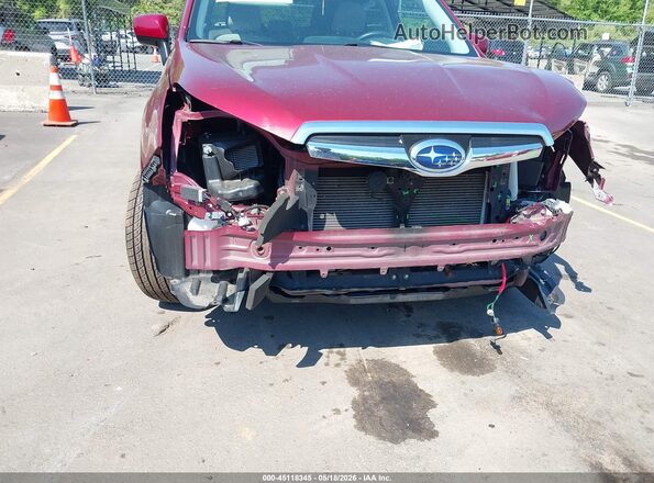 JF2SJADC8GH528706 2016 SUBARU FORESTER Красный 