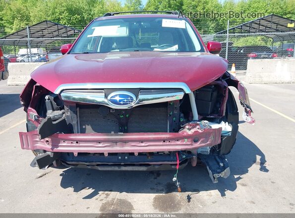 JF2SJADC8GH528706 2016 SUBARU FORESTER Красный Вид щитка приборов