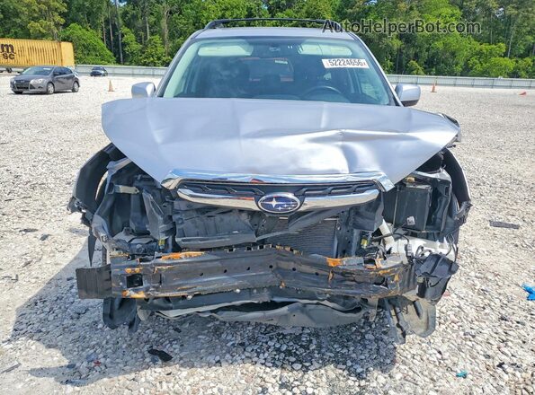 JF2SJADC8HH537326 2017 SUBARU FORESTER 2.5 Silver Widok z przodu
