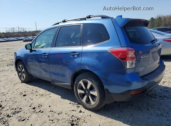 JF2SJADC8JH483550 2018 SUBARU FORESTER Синий Задняя левая четверть