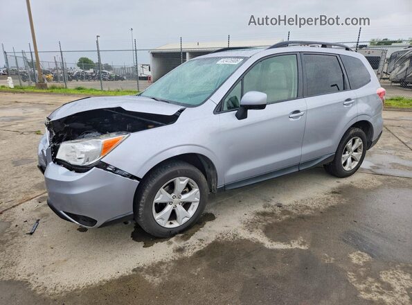 JF2SJADC9GH567403 2016 SUBARU FORESTER Серебряный Передняя левая четверть