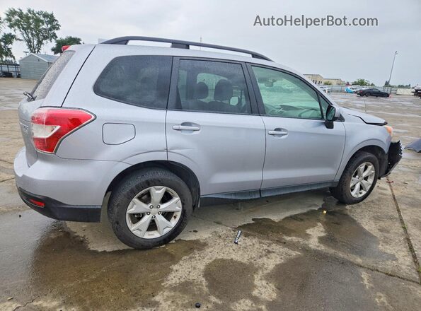 JF2SJADC9GH567403 2016 SUBARU FORESTER Серебряный Задняя правая четверть