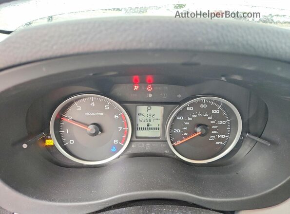 JF2SJADC9GH567403 2016 SUBARU FORESTER Серебряный Вид щитка приборов