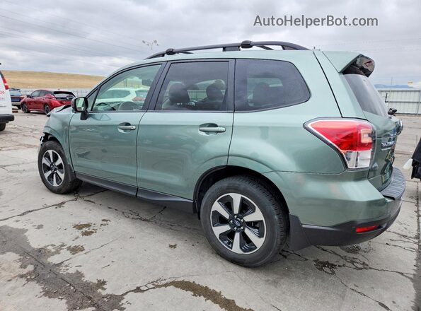 JF2SJAEC0HH443522 2017 SUBARU FORESTER Зеленый Задняя левая четверть