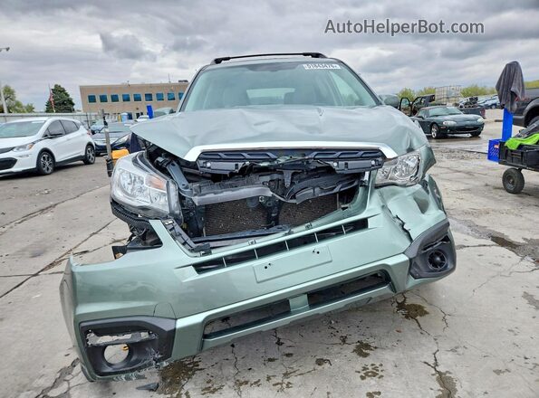 JF2SJAEC0HH443522 2017 SUBARU FORESTER Зеленый Вид спереди