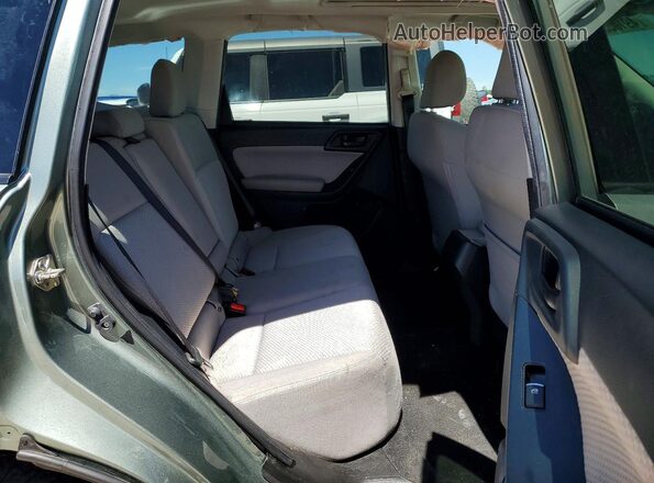 JF2SJAEC0HH555088 2017 SUBARU FORESTER Зеленый Вид задней части салона